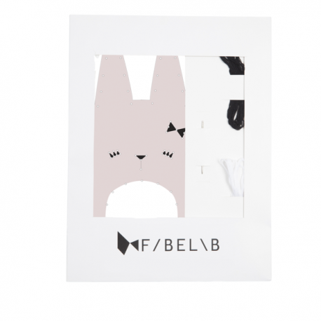 Animal Embroidery Kit Bunny - Fabelab