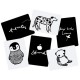 Cartes Animaux Noir et Blanc - Wee Gallery